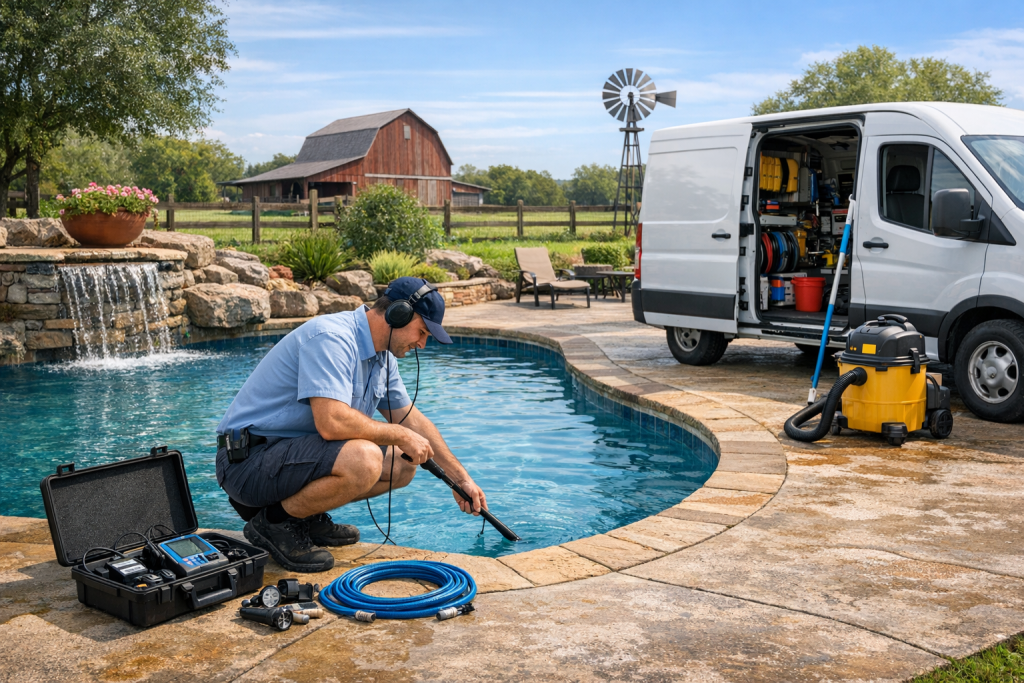 Trusted Professionals for Pool Leak Detection & Repair in Canton, Texas