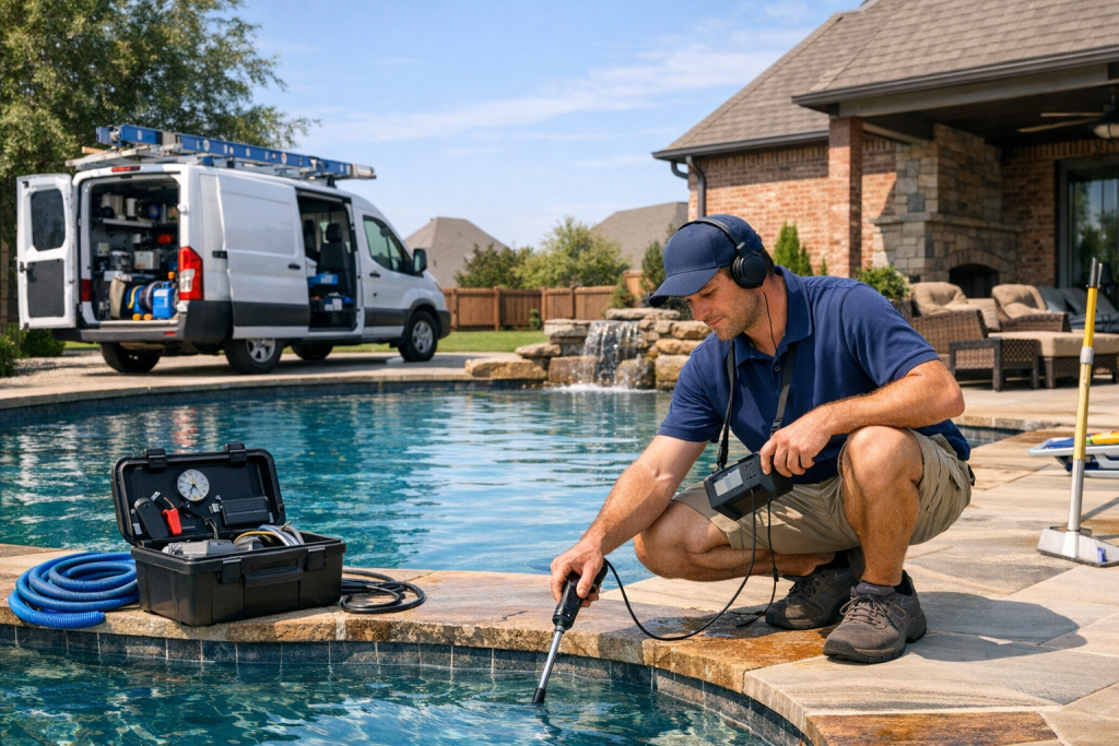 Trusted Professionals for Pool Leak Detection & Repair in Edmond, Oklahoma