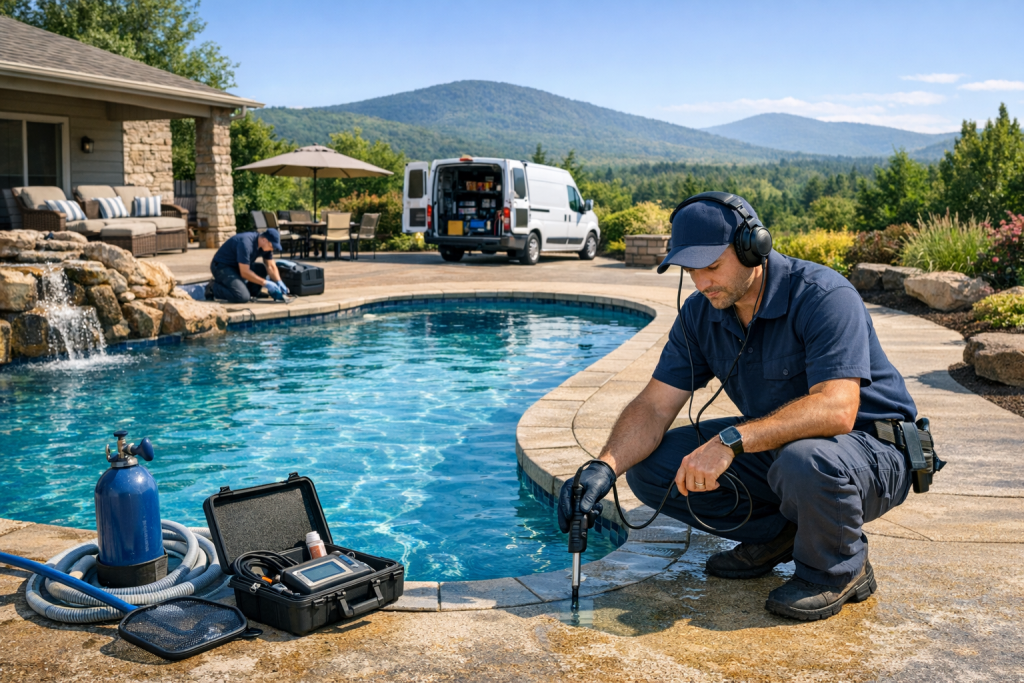 Trusted Professionals for Pool Leak Detection & Repair in Heavener, Oklahoma