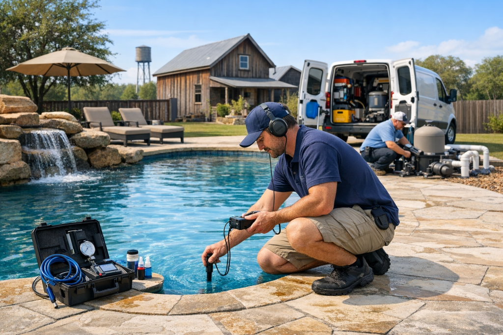 Trusted Professionals for Pool Leak Detection & Repair in Kemp, Texas