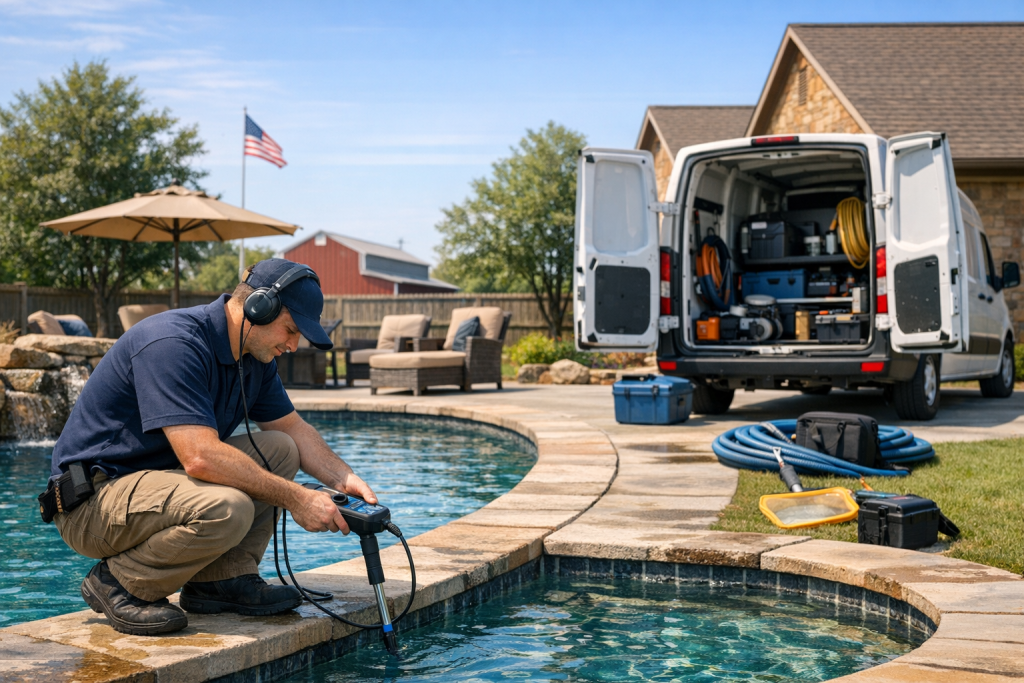 Trusted Professionals for Pool Leak Detection & Repair in Noble, Oklahoma