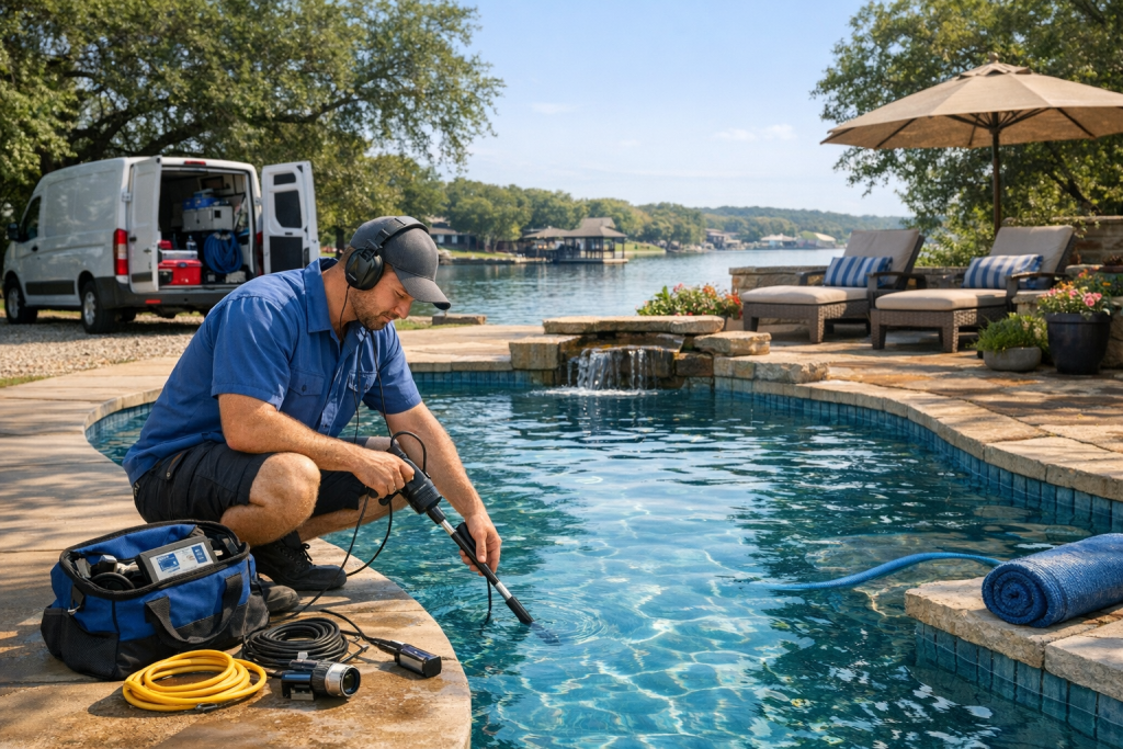 Trusted Professionals for Pool Leak Detection & Repair in Oak Trail Shores, Texas