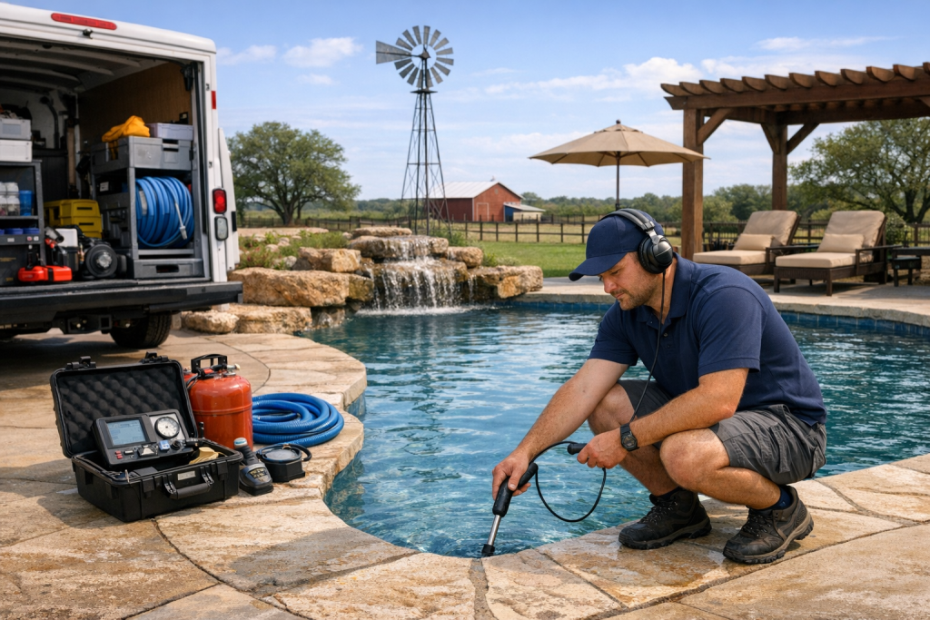 Trusted Professionals for Pool Leak Detection & Repair in Peaster, Texas