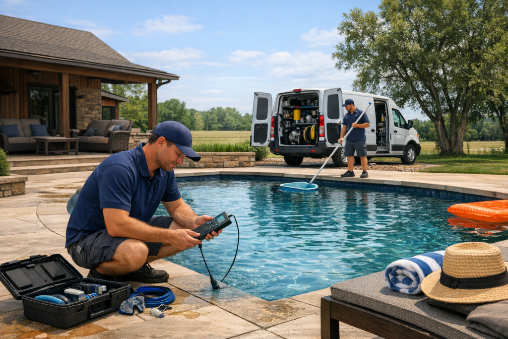 Trusted Professionals for Pool Leak Detection & Repair in Sawyer, Oklahoma