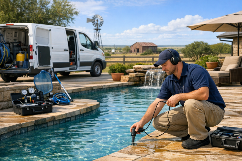 Trusted Professionals for Pool Leak Detection & Repair in Tuscola, Texas