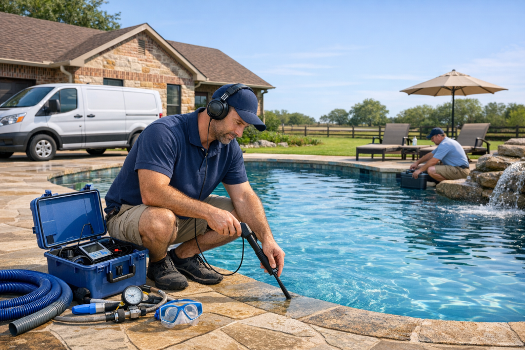 Trusted Professionals for Pool Leak Detection & Repair in Winfield, Texas