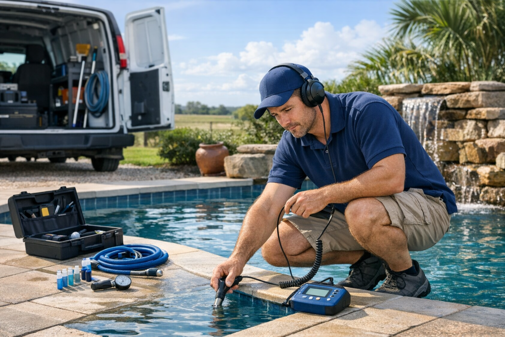 Tunis, Texas’s Choice for Pool Leak Detection & Repair