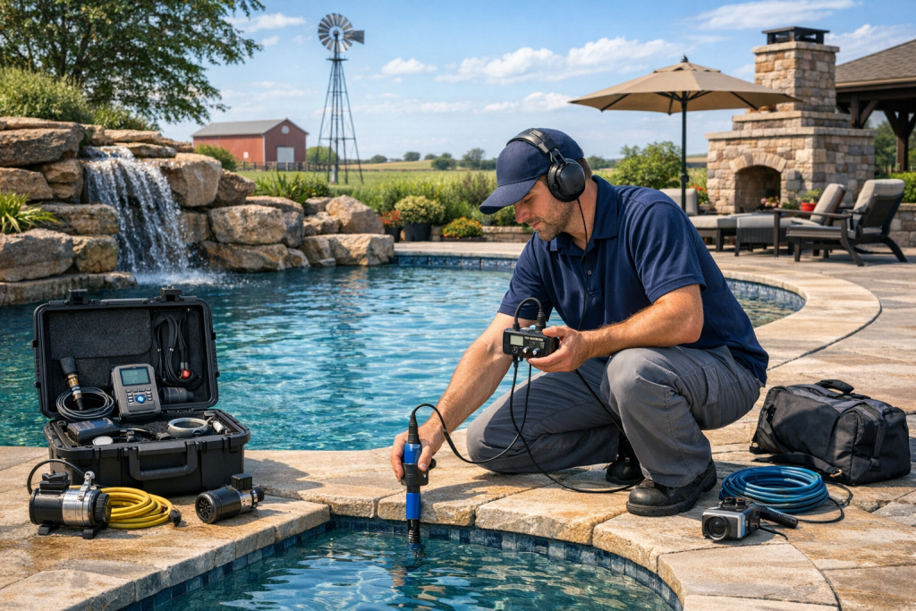 Weatherford, Oklahoma Pool Leak Detection & Repair Specialists