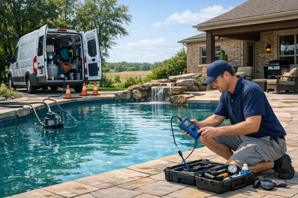 Your First Choice for Pool Leak Detection & Repair in Hallsville, Texas