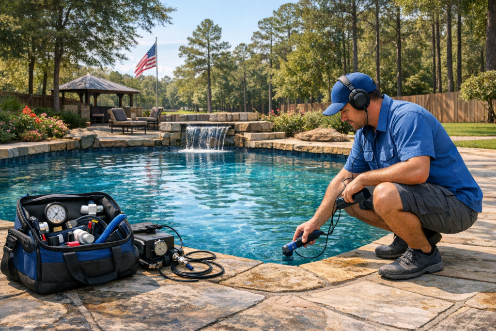Your First Choice for Pool Leak Detection & Repair in Linden, Texas