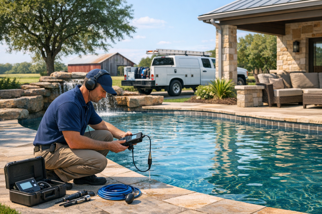 Your First Choice for Pool Leak Detection & Repair in Mount Pleasant, Texas