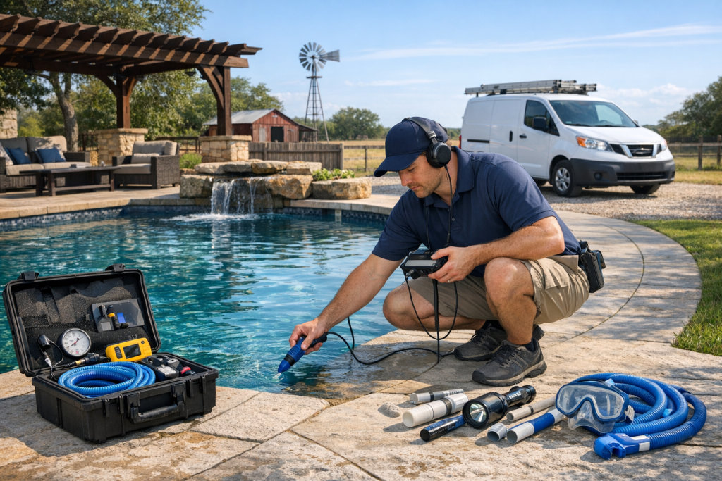 Your First Choice for Pool Leak Detection & Repair in Putnam, Texas