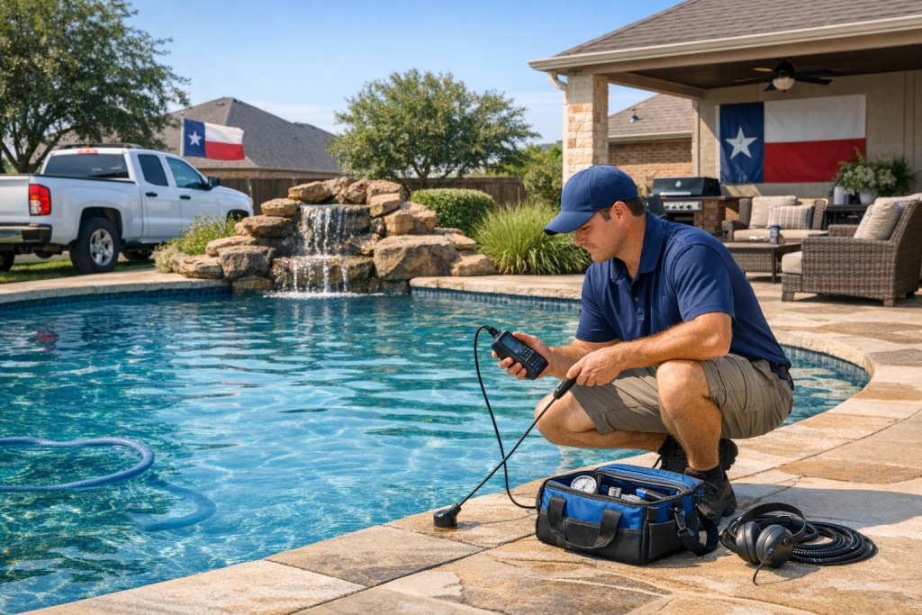 Your Local Source for Pool Leak Detection & Repair in College Station, Texas