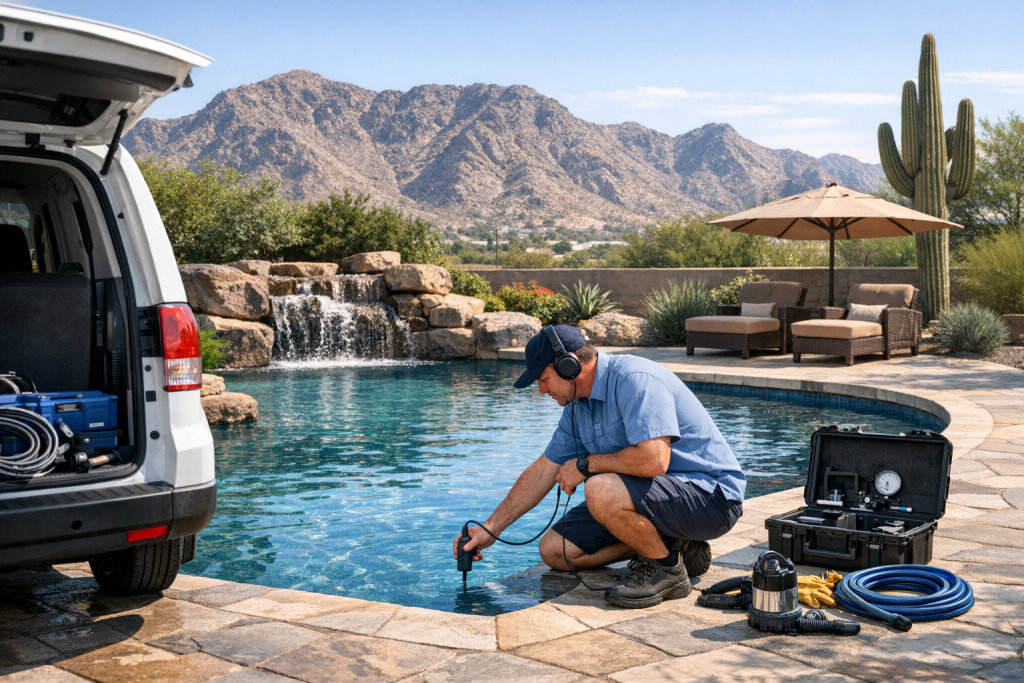 Your Local Source for Pool Leak Detection & Repair in South Mountain, Texas