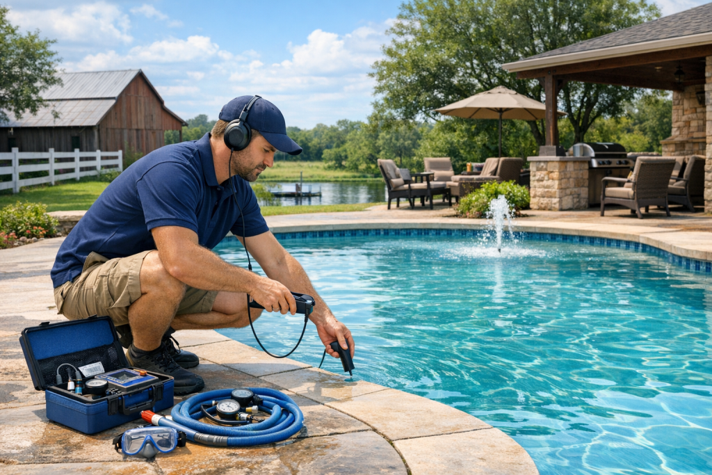Your Partner for Pool Leak Detection & Repair in Brooksville, Oklahoma