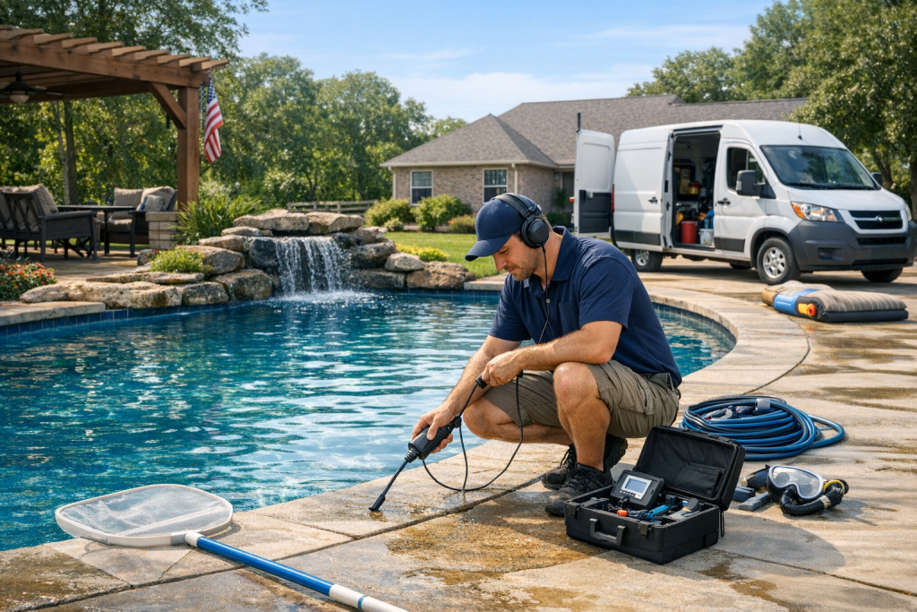 Your Partner for Pool Leak Detection & Repair in Dickson, Oklahoma