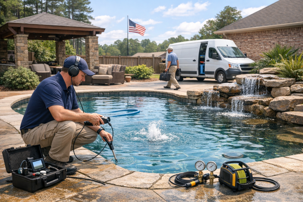 Your Partner for Pool Leak Detection & Repair in Gladewater, Texas