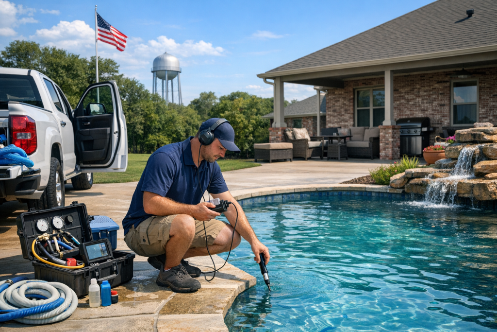 Your Partner for Pool Leak Detection & Repair in Henryetta, Oklahoma