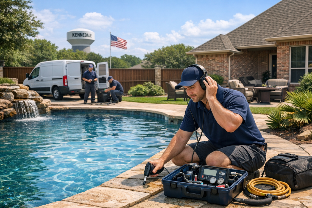 Your Partner for Pool Leak Detection & Repair in Kennedale, Texas