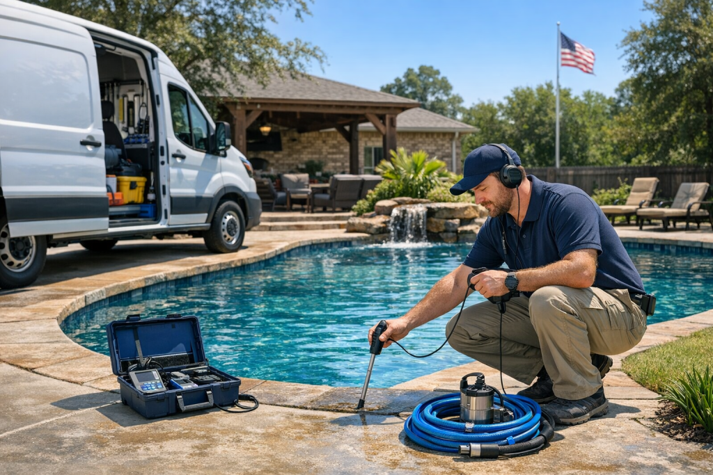 Your Partner for Pool Leak Detection & Repair in Longview, Texas