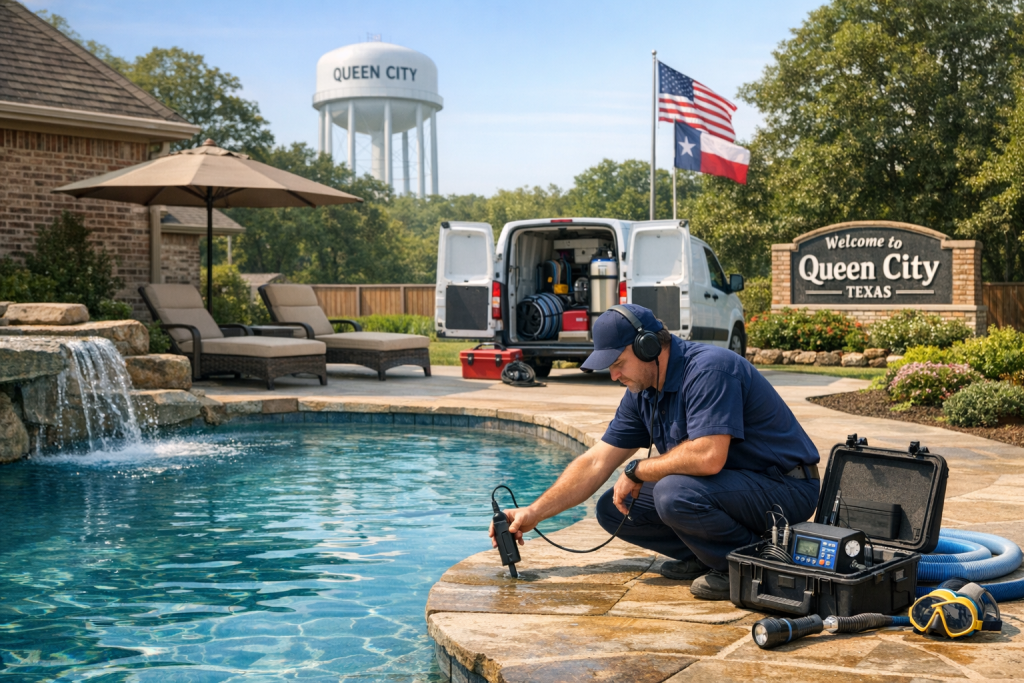 Your Partner for Pool Leak Detection & Repair in Queen City, Texas