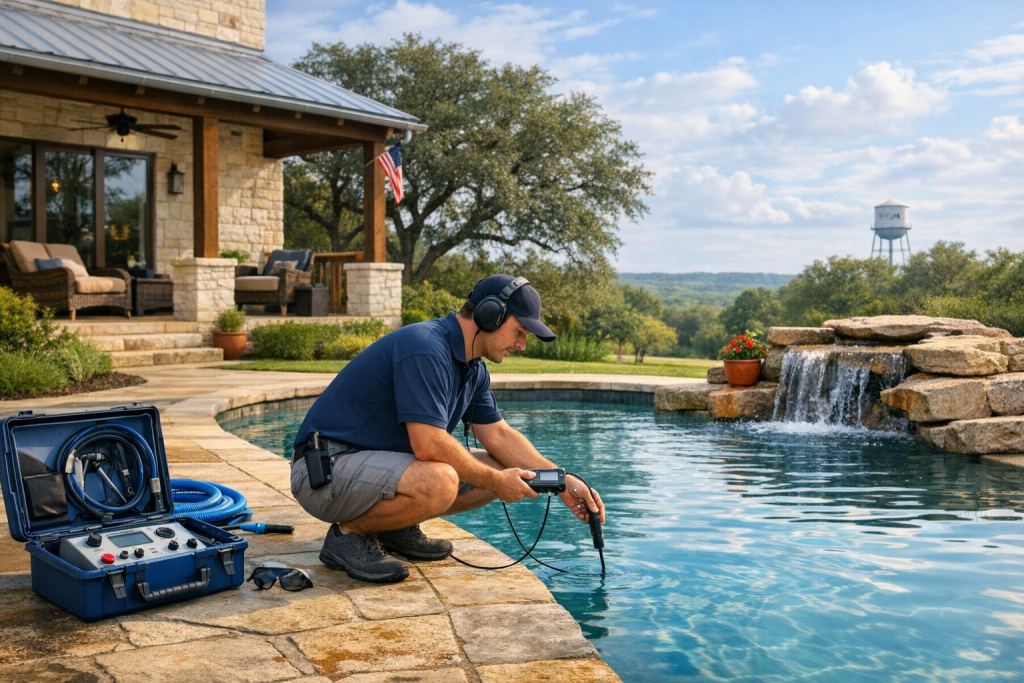 Your Partner for Pool Leak Detection & Repair in Salado, Texas