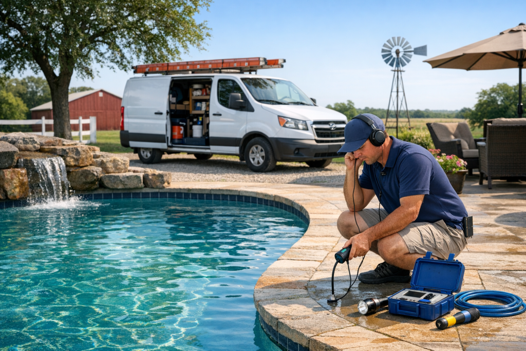 Your Partner for Pool Leak Detection & Repair in Windom, Texas
