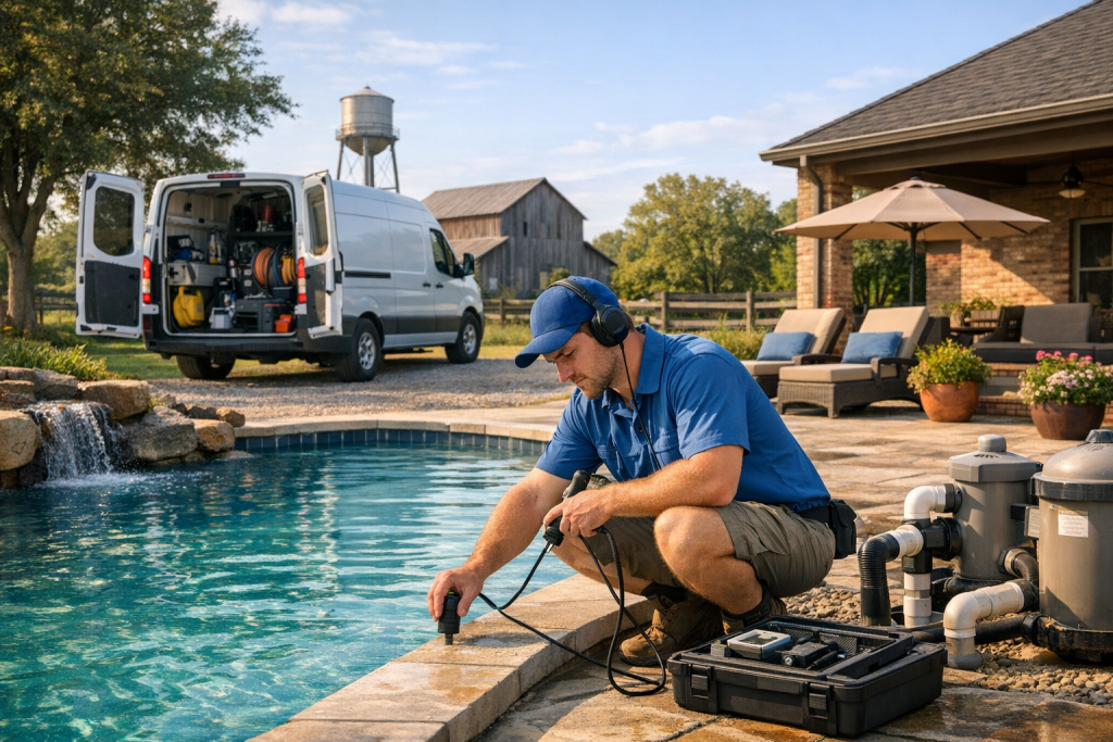 Your Trusted Team for Pool Leak Detection & Repair in Gilmer, Texas