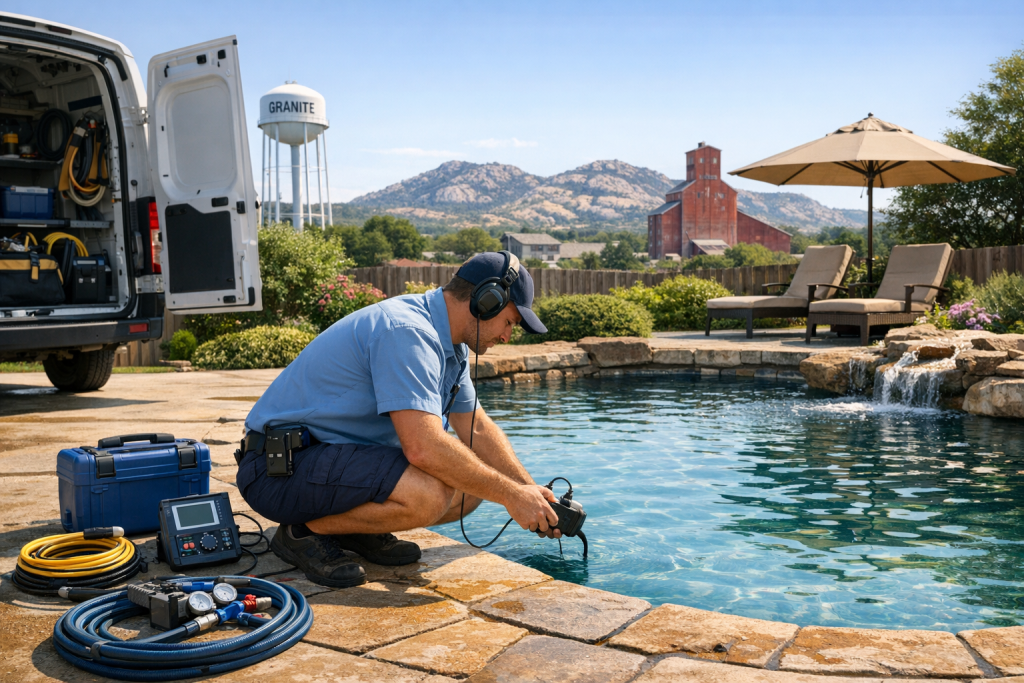 Your Trusted Team for Pool Leak Detection & Repair in Granite, Oklahoma
