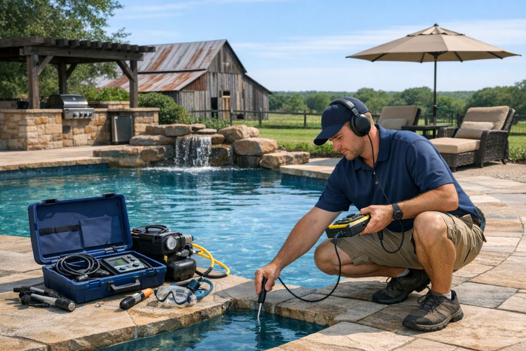Your Trusted Team for Pool Leak Detection & Repair in Jewett, Texas