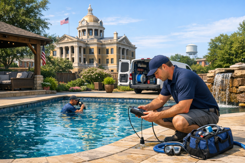 Your Trusted Team for Pool Leak Detection & Repair in Marshall, Texas