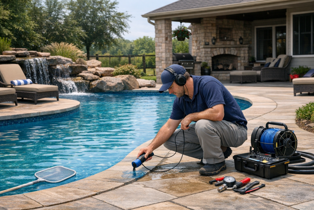 Your Trusted Team for Pool Leak Detection & Repair in Stigler, Oklahoma