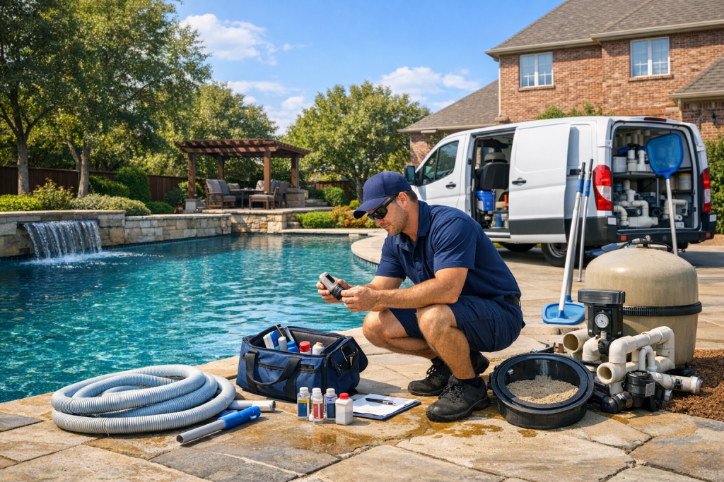 Affordable Pool Repair in Coppell, Texas