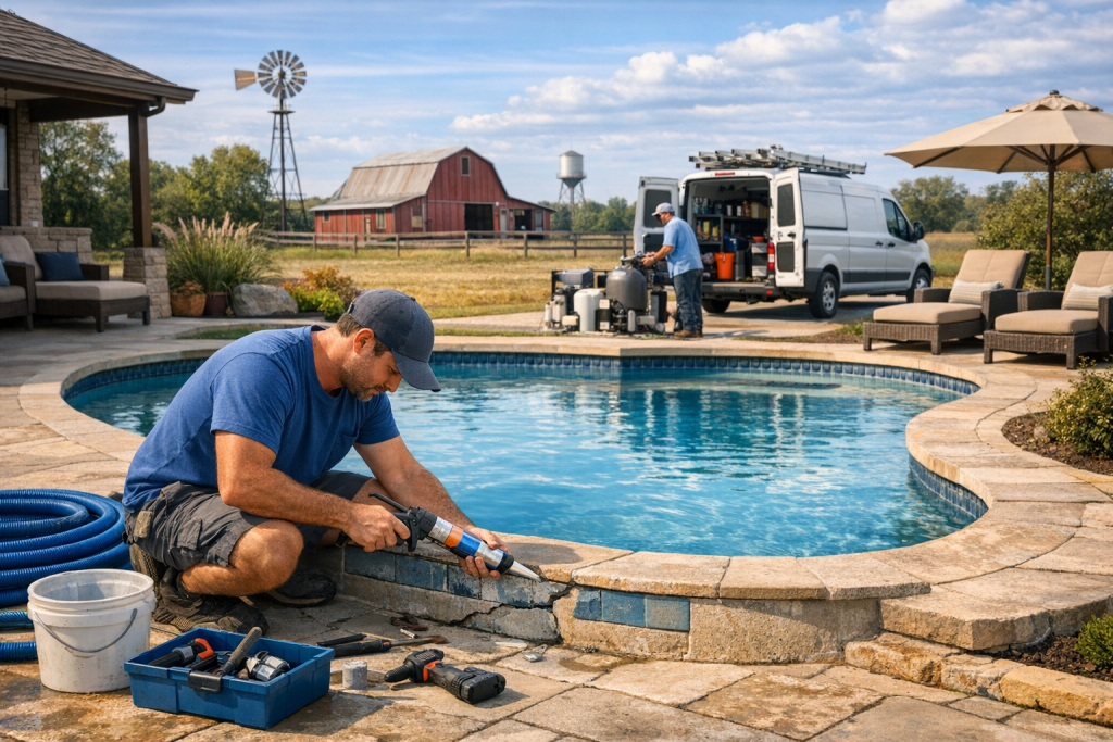 Complete Services for Pool Repair in Bradley, Oklahoma