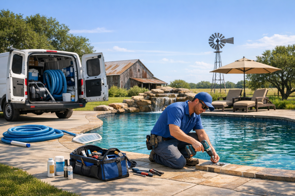 Complete Services for Pool Repair in Bynum, Texas