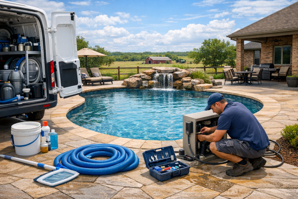 Complete Services for Pool Repair in Erin Springs, Oklahoma