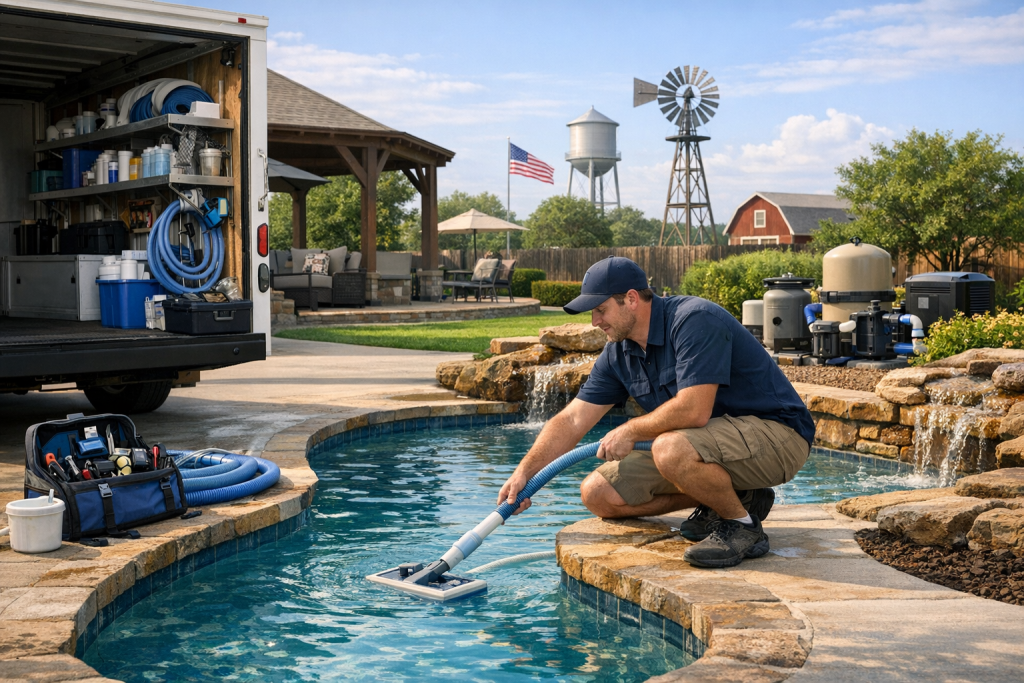 Complete Services for Pool Repair in Justin, Texas