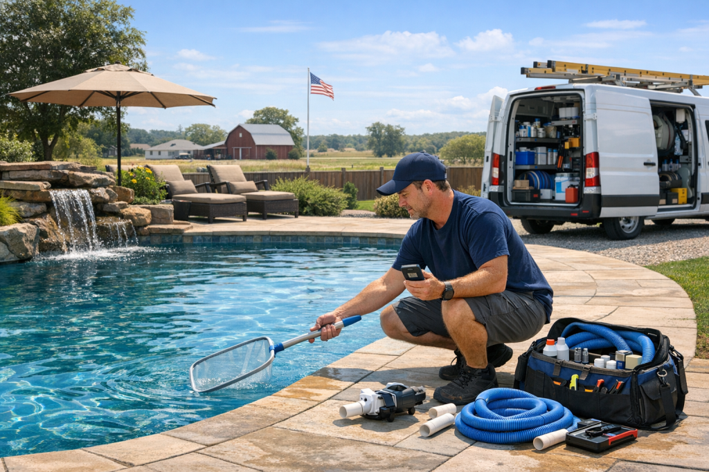 Complete Services for Pool Repair in Monroe, Oklahoma