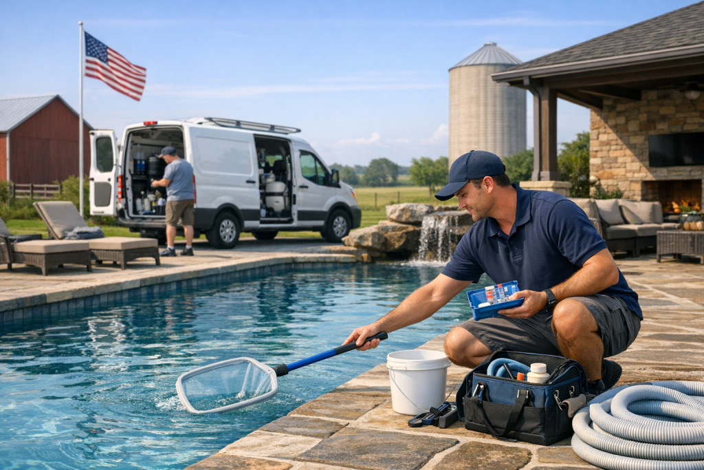 Complete Services for Pool Repair in Silo, Oklahoma