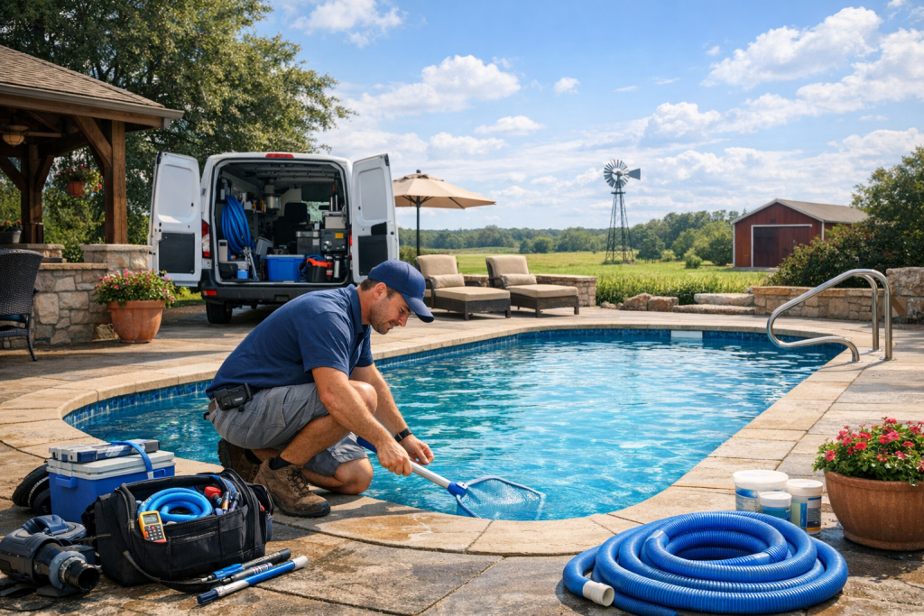 Dedicated to Pool Repair in Mehan, Oklahoma