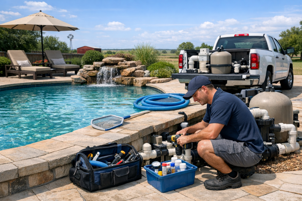 Dependable Pool Repair Services in Marietta, Oklahoma