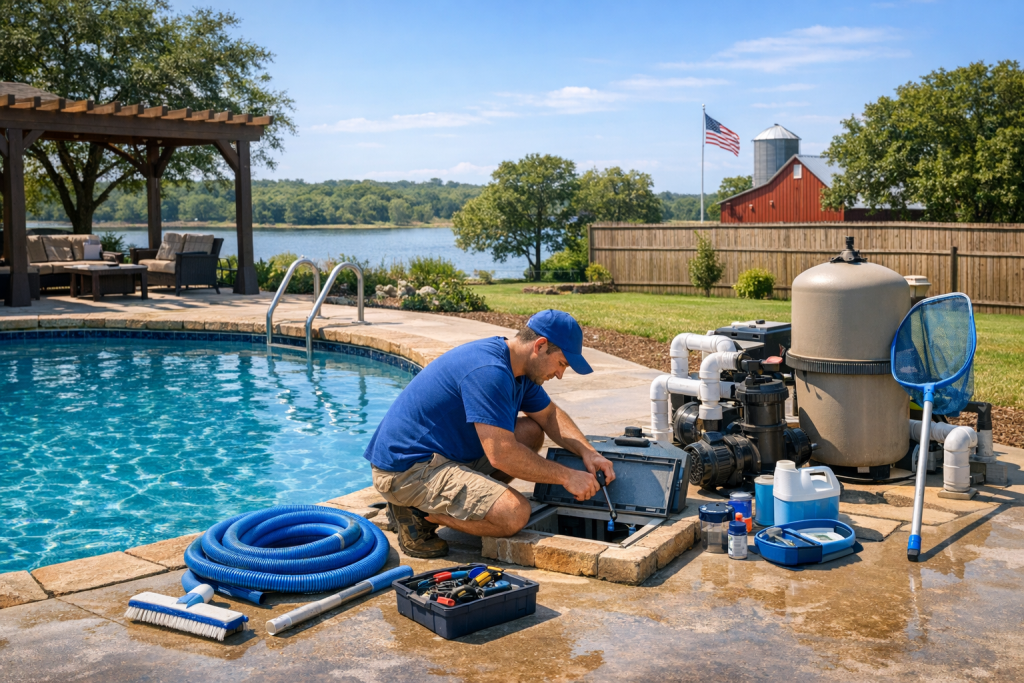 Dependable Professionals for Pool Repair in Boswell, Oklahoma