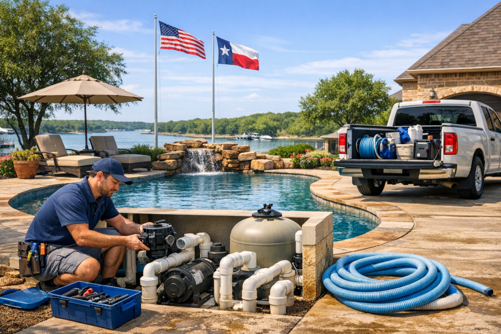 Dependable Professionals for Pool Repair in Hickory Creek, Texas