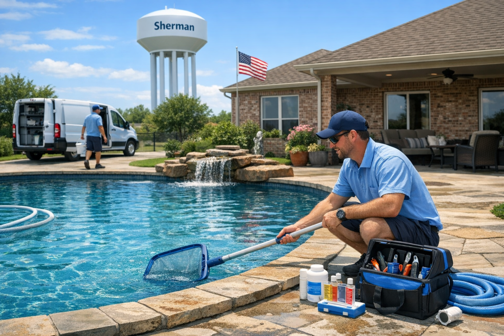 Dependable Professionals for Pool Repair in Sherman, Texas