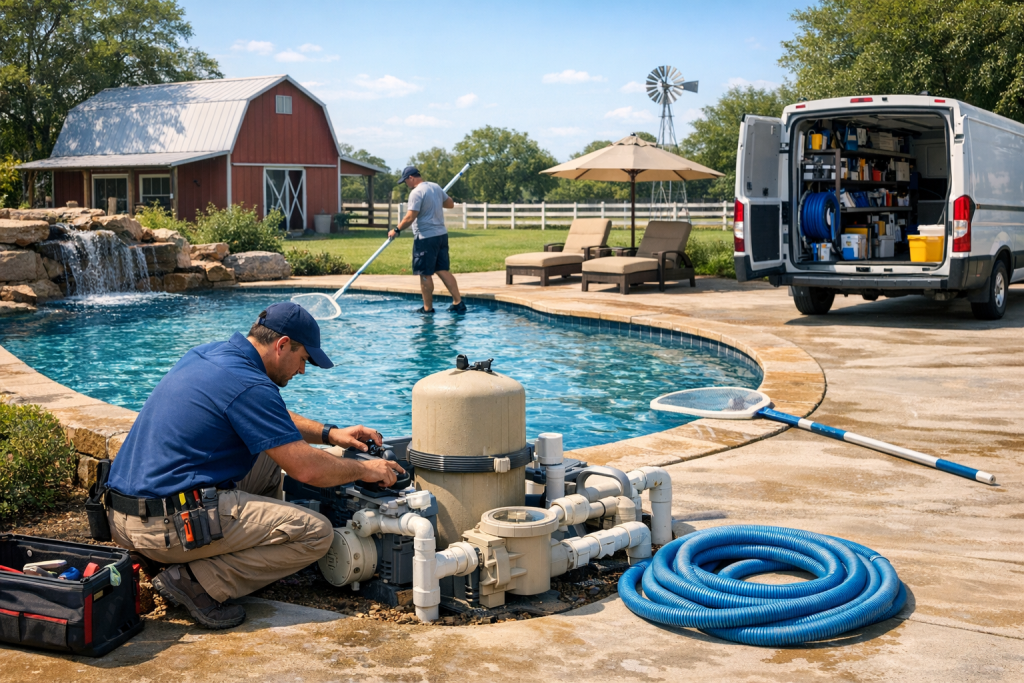 Excellence in Pool Repair for Campbell, Texas