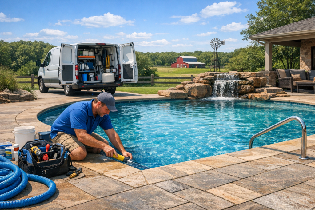Excellence in Pool Repair for Horntown, Oklahoma