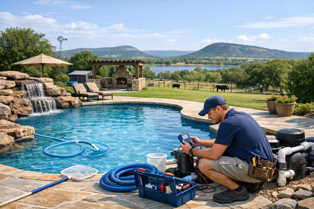Excellence in Pool Repair for Palo Pinto, Texas