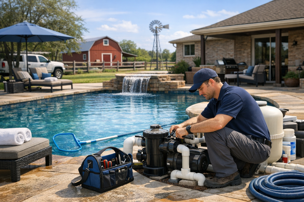 Excellence in Pool Repair for Redwater, Texas