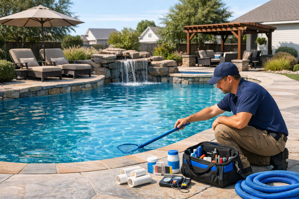Experienced Pool Repair Contractors in Bethel Acres, Oklahoma