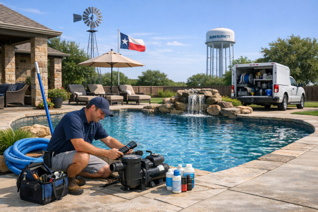 Experienced Pool Repair Contractors in Burkburnett, Texas